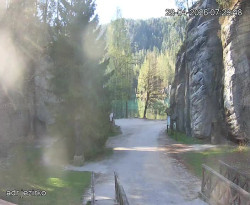 Vstup do skal, Pískovna