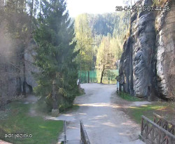 Vstup do skal, Pískovna