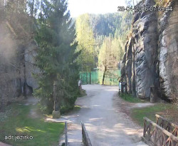 Vstup do skal, Pískovna