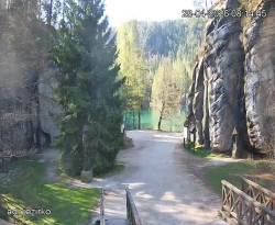 Vstup do skal, Pískovna