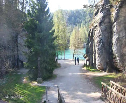 Vstup do skal, Pískovna