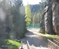 Vstup do skal, Pískovna