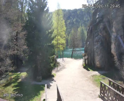 Vstup do skal, Pískovna