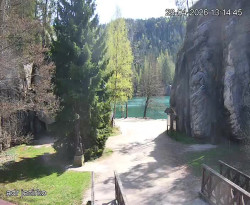 Vstup do skal, Pískovna