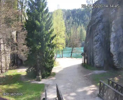 Vstup do skal, Pískovna