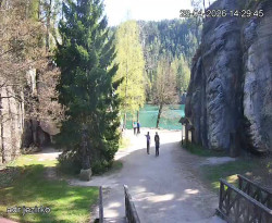 Vstup do skal, Pískovna