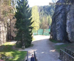 Vstup do skal, Pískovna