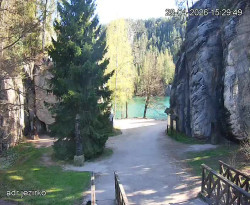 Vstup do skal, Pískovna