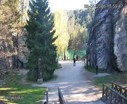 Vstup do skal, Pískovna