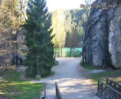 Vstup do skal, Pískovna