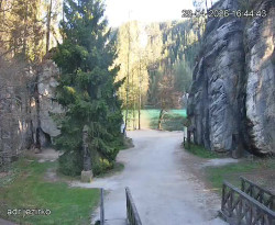 Vstup do skal, Pískovna