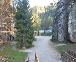 Vstup do skal, Pískovna