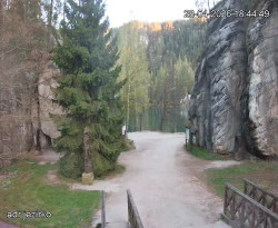 Vstup do skal, Pískovna