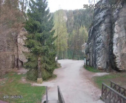 Vstup do skal, Pískovna