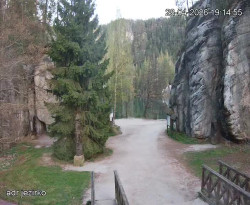 Vstup do skal, Pískovna