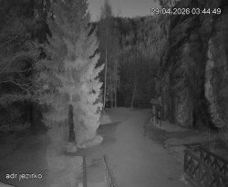 Vstup do skal, Pískovna