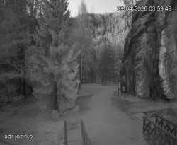 Vstup do skal, Pískovna