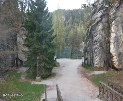 Vstup do skal, Pískovna