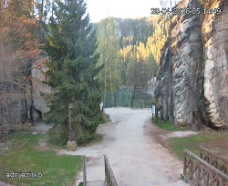 Vstup do skal, Pískovna