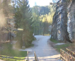 Vstup do skal, Pískovna