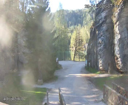 Vstup do skal, Pískovna