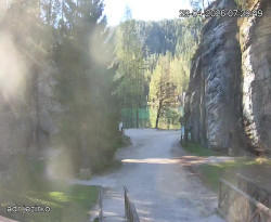 Vstup do skal, Pískovna