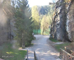 Vstup do skal, Pískovna