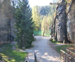 Vstup do skal, Pískovna