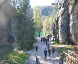 Vstup do skal, Pískovna