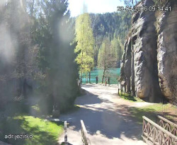 Vstup do skal, Pískovna