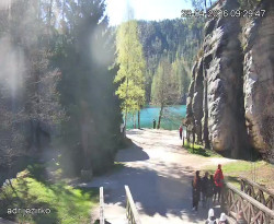 Vstup do skal, Pískovna