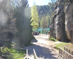 Vstup do skal, Pískovna