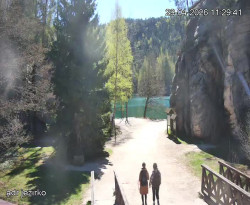 Vstup do skal, Pískovna