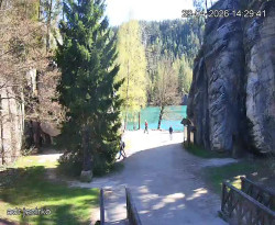 Vstup do skal, Pískovna