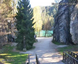 Vstup do skal, Pískovna