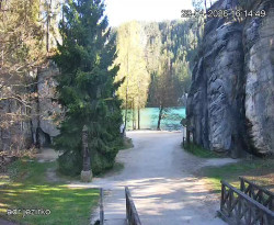 Vstup do skal, Pískovna