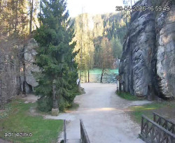 Vstup do skal, Pískovna