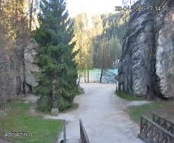 Vstup do skal, Pískovna