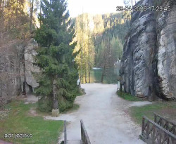 Vstup do skal, Pískovna