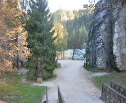 Vstup do skal, Pískovna