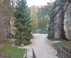 Vstup do skal, Pískovna