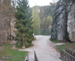 Vstup do skal, Pískovna