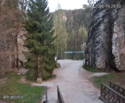 Vstup do skal, Pískovna
