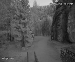 Vstup do skal, Pískovna