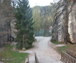 Vstup do skal, Pískovna