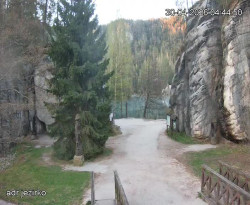 Vstup do skal, Pískovna