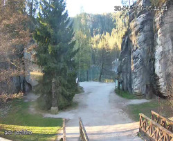 Vstup do skal, Pískovna