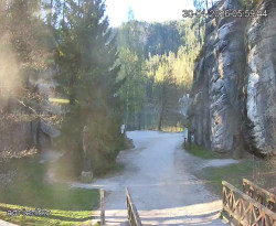 Vstup do skal, Pískovna