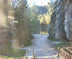 Vstup do skal, Pískovna