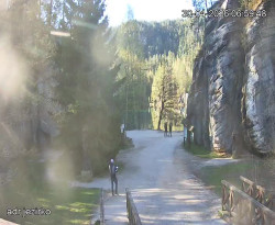 Vstup do skal, Pískovna